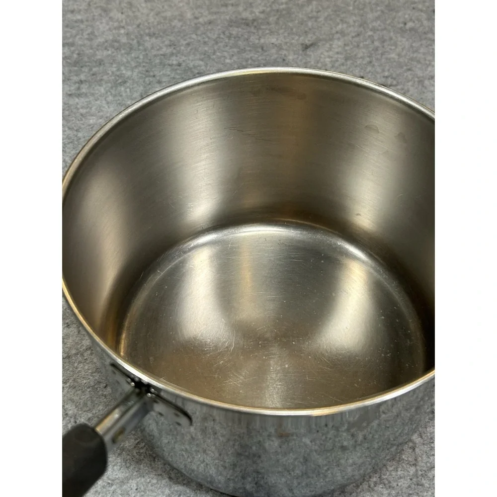 Revere Ware 1801 3 Qt Sauce Pan Copper Clad Bottom  Clinton, Il No Lid